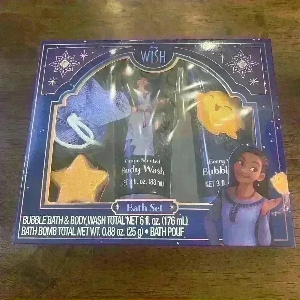 Disney Wish Beauty Set with Tumbler and Bath Set